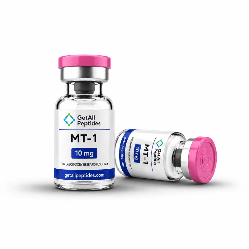 MT-1 10 mg research peptide vial