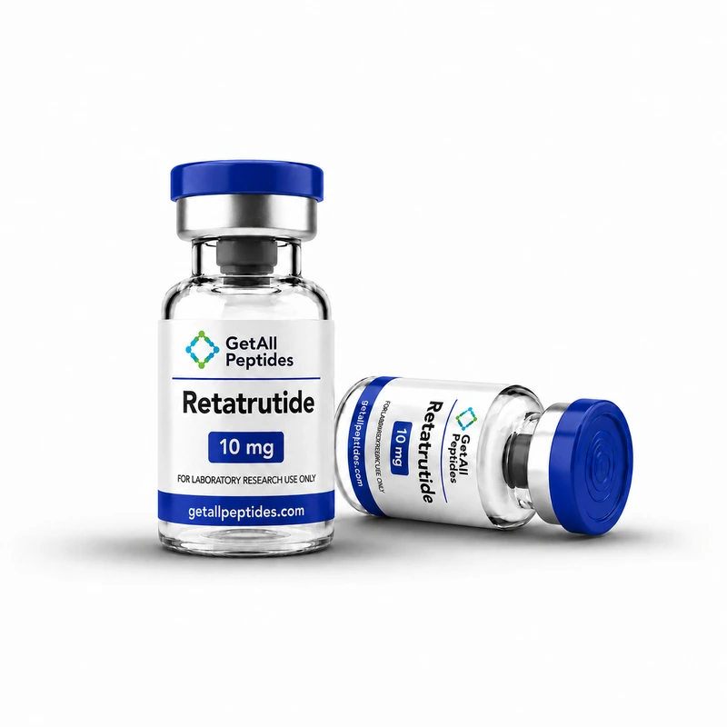 Retatrutide 10 mg research peptide vial